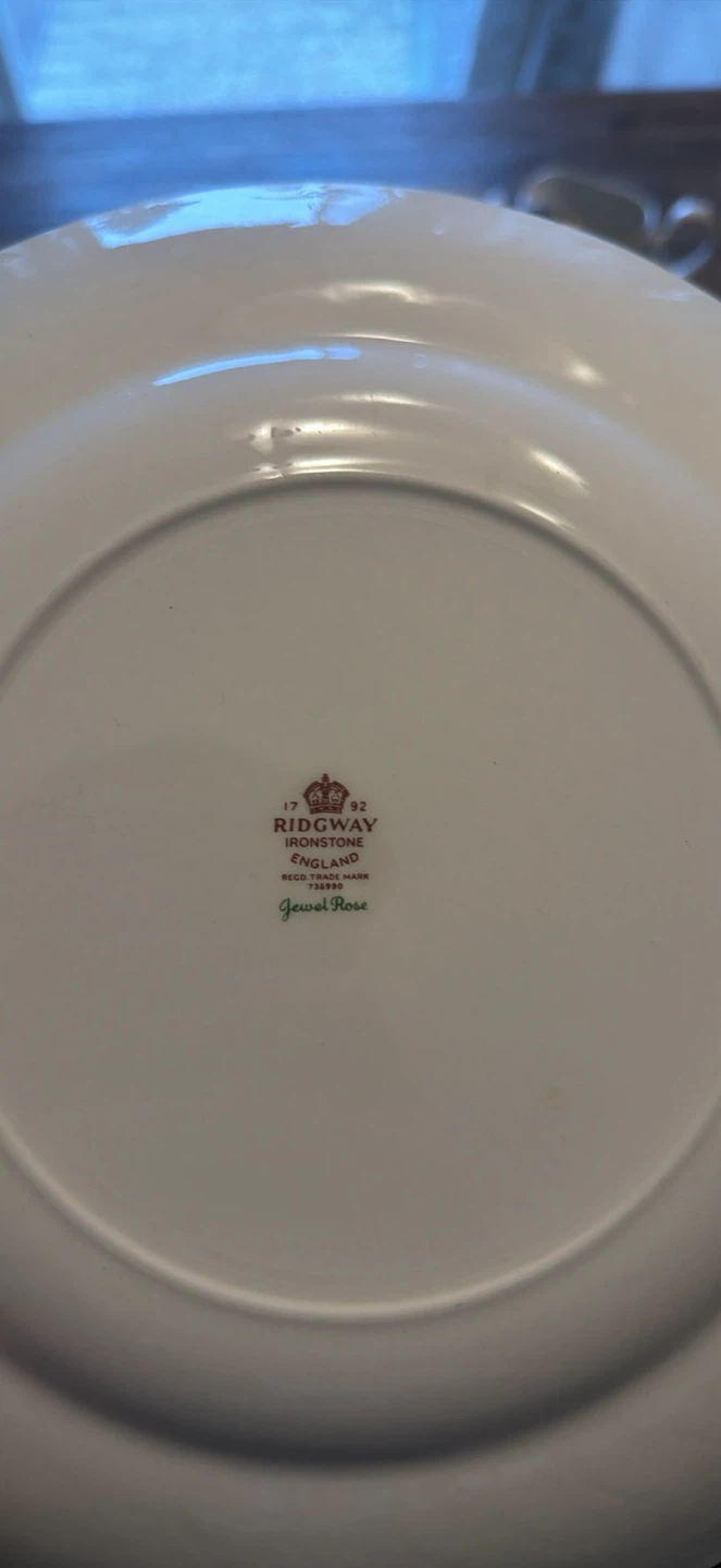 Ridgway "Jewel Rose" China Dinnerware Set - photo 2