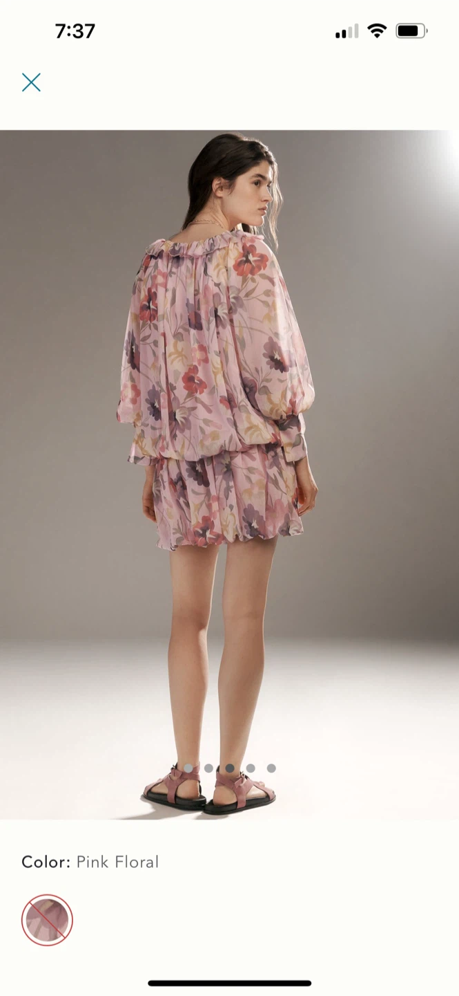 BNWT Anthropologie Mare Mare Long Sleeve Dress XXS (fits XS) - photo 3