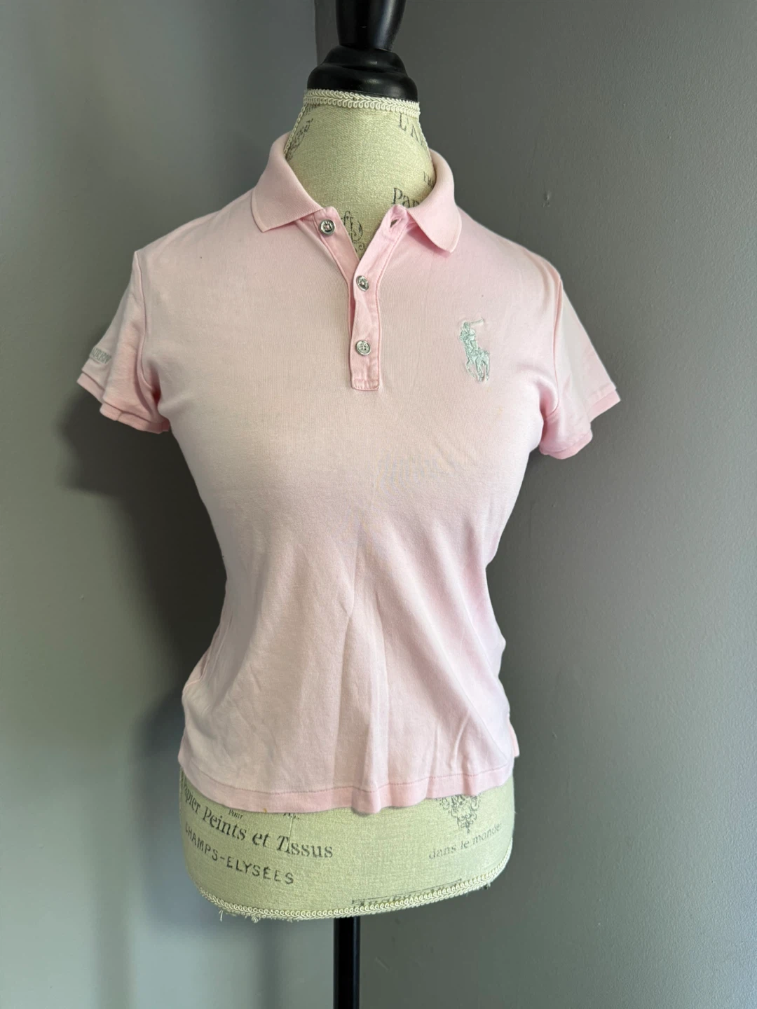 Ralph Lauren Golf Pink Polo Shirt - Size S