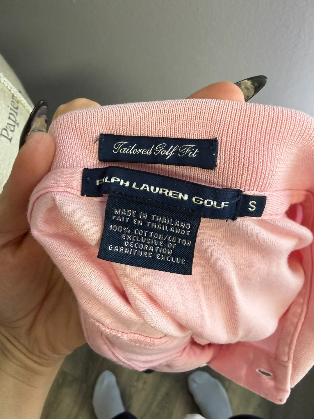 Ralph Lauren Golf Pink Polo Shirt - Size S - photo 2