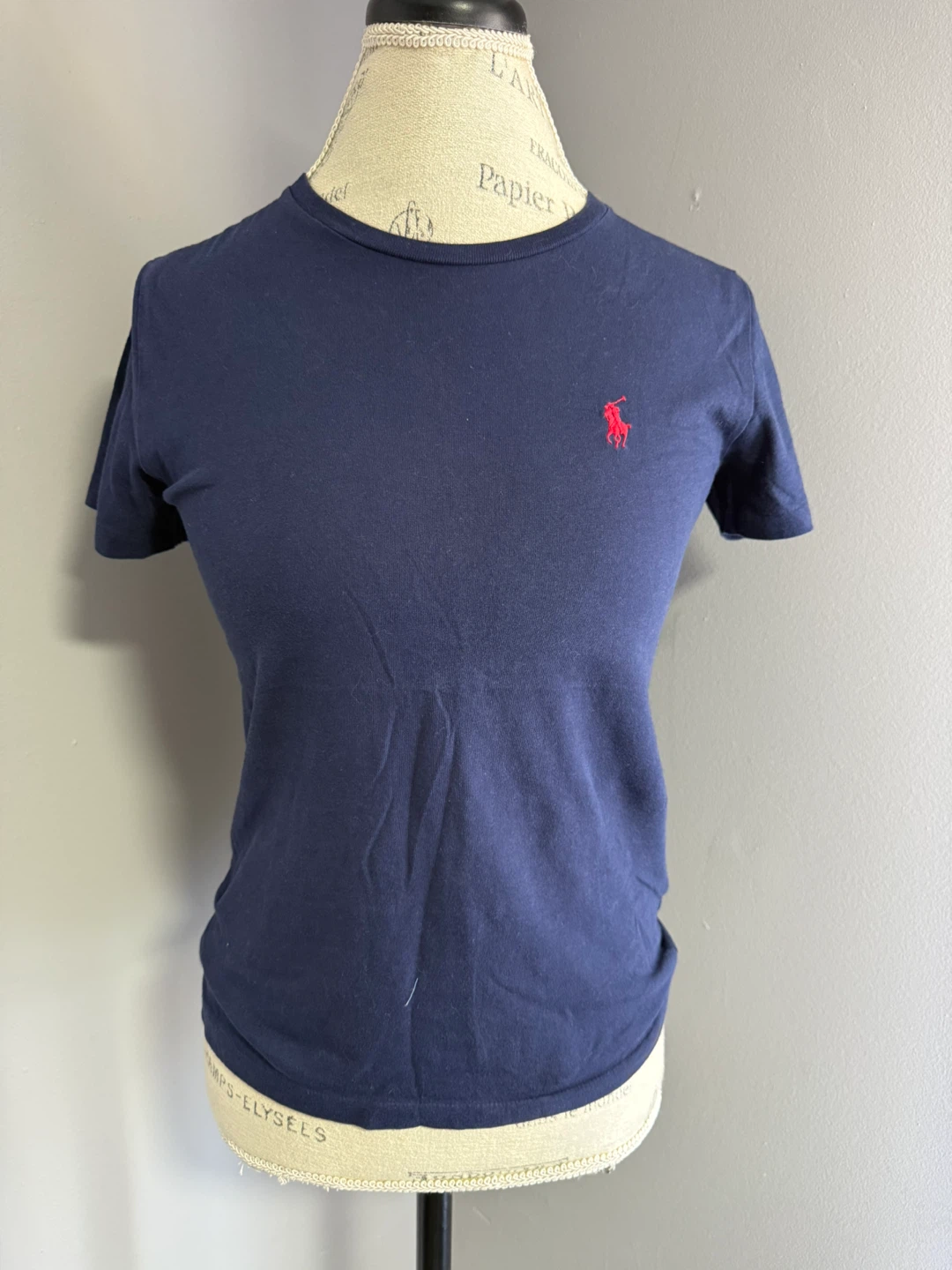Ralph Lauren Sport Navy Blue T-Shirt Size S/P