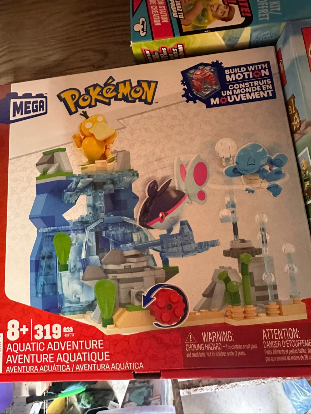 Mega Pokémon Aquatic Adventure Building Set