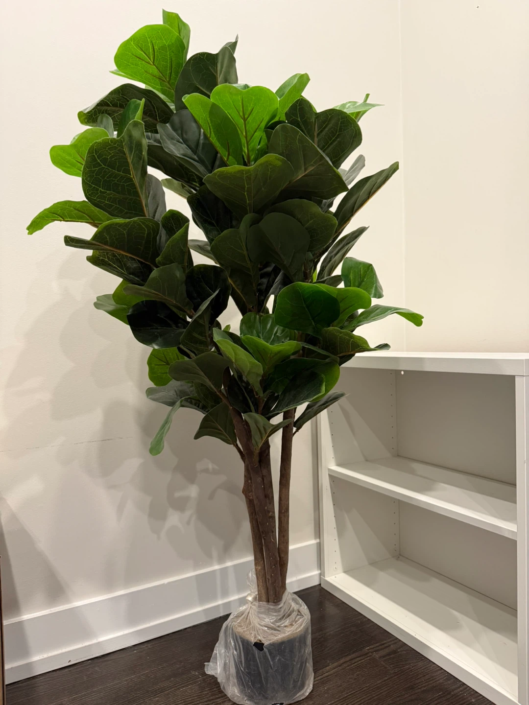 Artiplanto Brand - 2 artificial trees + 2 bases + white rocks - photo 3