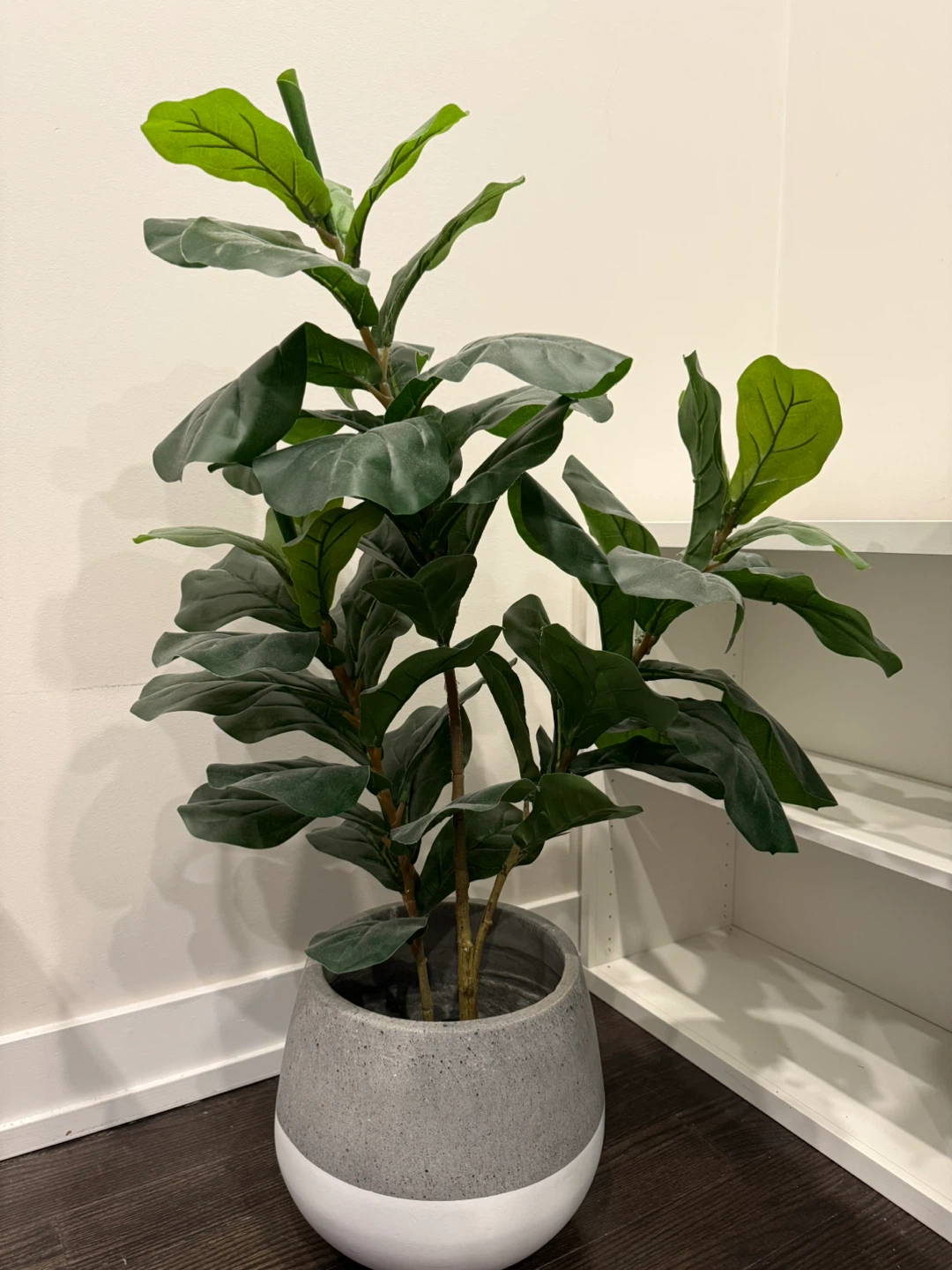 Artiplanto Brand - 2 artificial trees + 2 bases + white rocks - photo 4