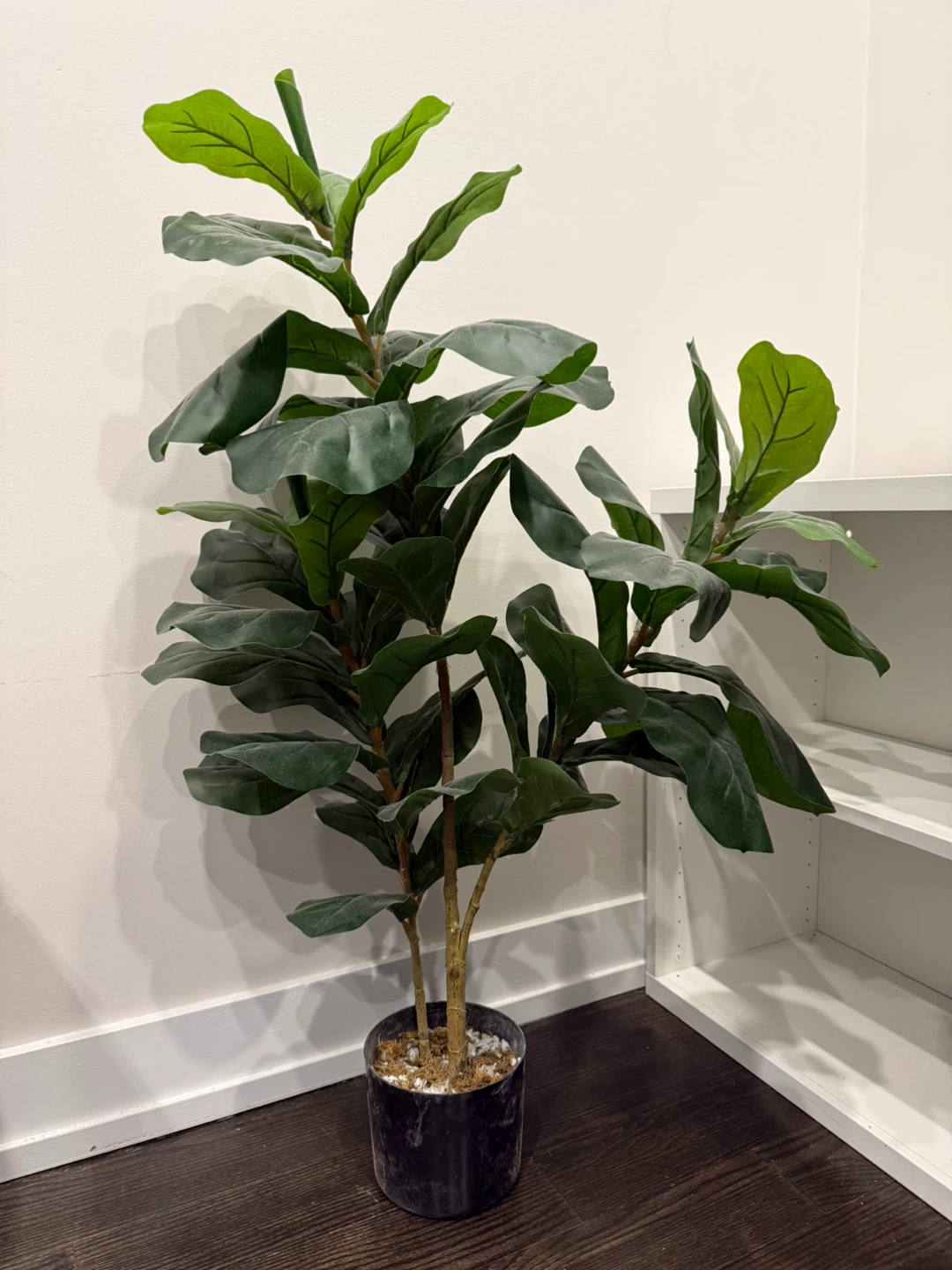 Artiplanto Brand - 2 artificial trees + 2 bases + white rocks - photo 5