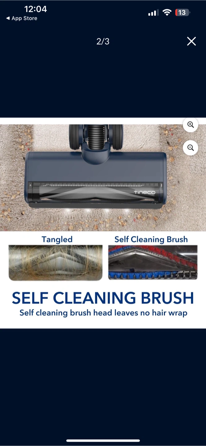 ZT Smart Cordless Stick Vacuum, For Carpet & Hard Floo - photo 2