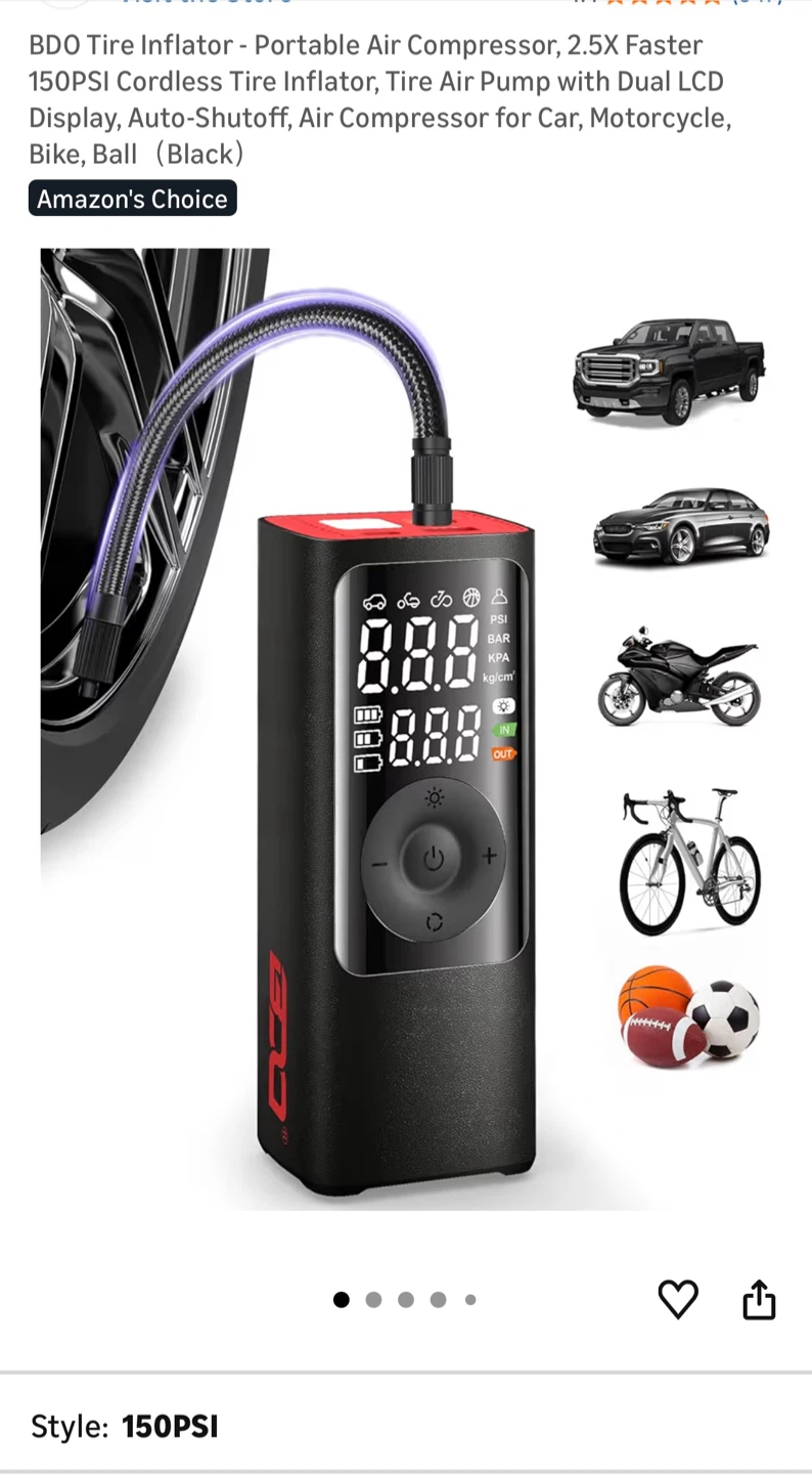Brand New Tire Inflator