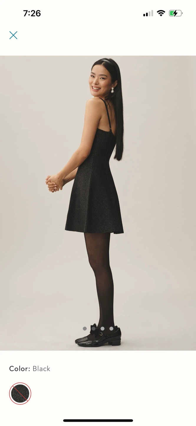 BNWT Anthropologie Square Neck Dress S (xs-s) - photo 2