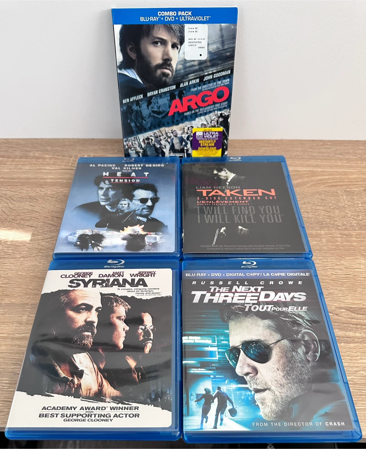 Blu-ray movies / Various movie titles