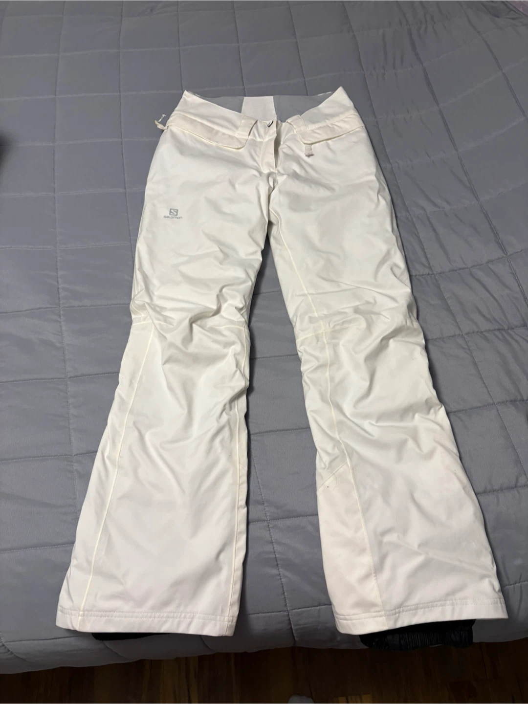 Salomon White Ski Pants Size S