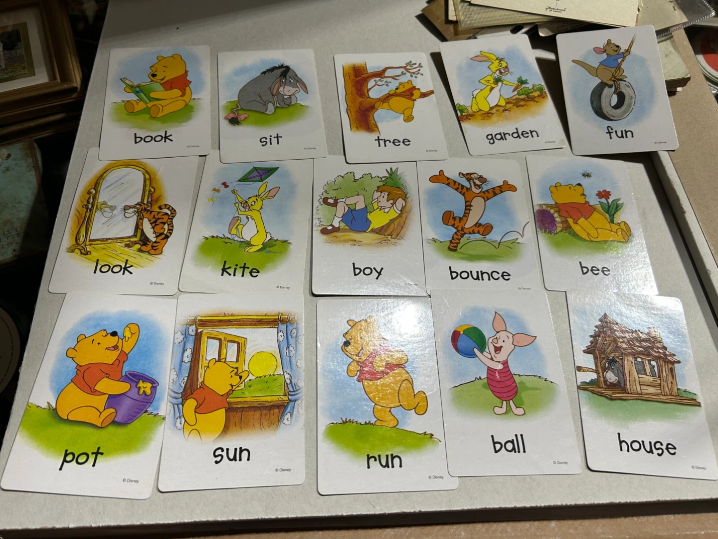 Disney Winnie the Pooh ABC Flash Cards