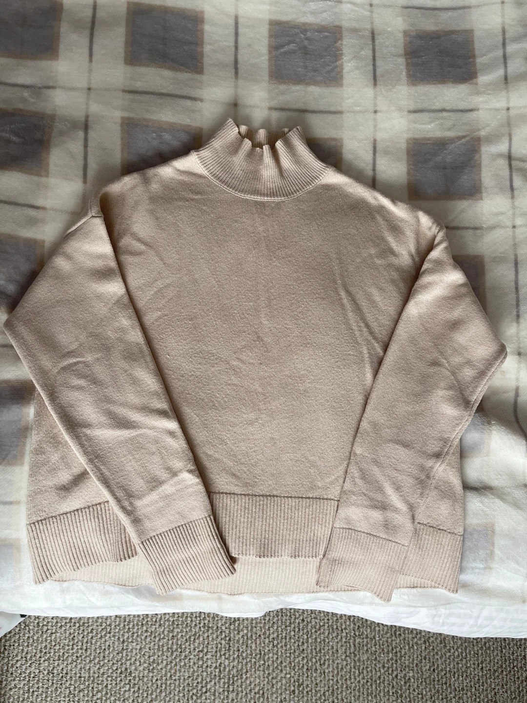 Beige Oak and Fort Sweater
