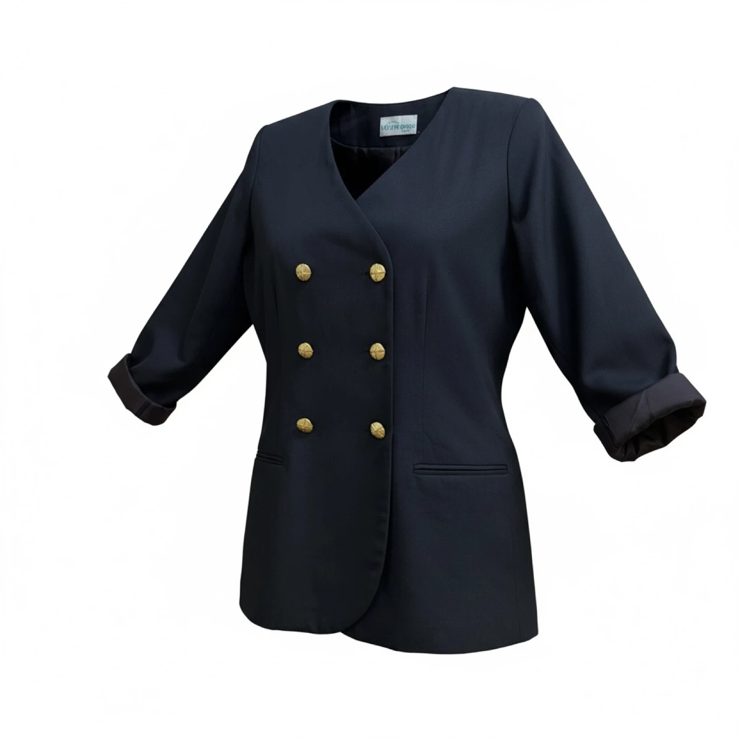 Willow Ridge Double Breasted Blazer - Black