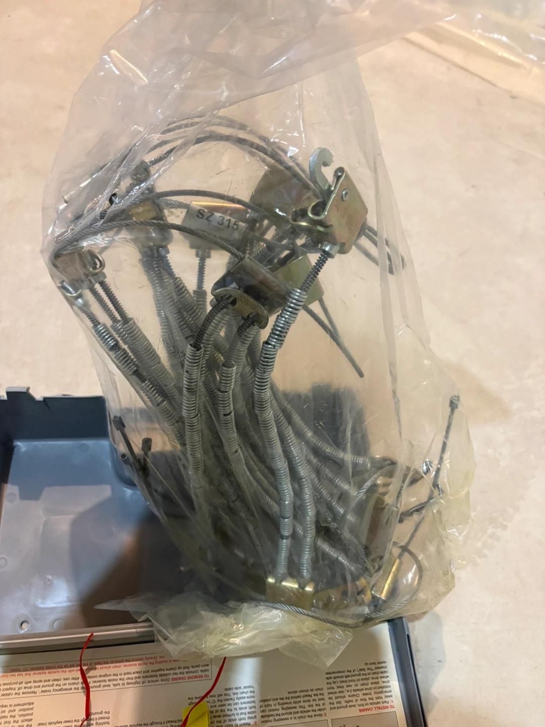 BRAND NEW set of 2 car tire traction chain SCC SZ315 Shur Grip Z - photo 4