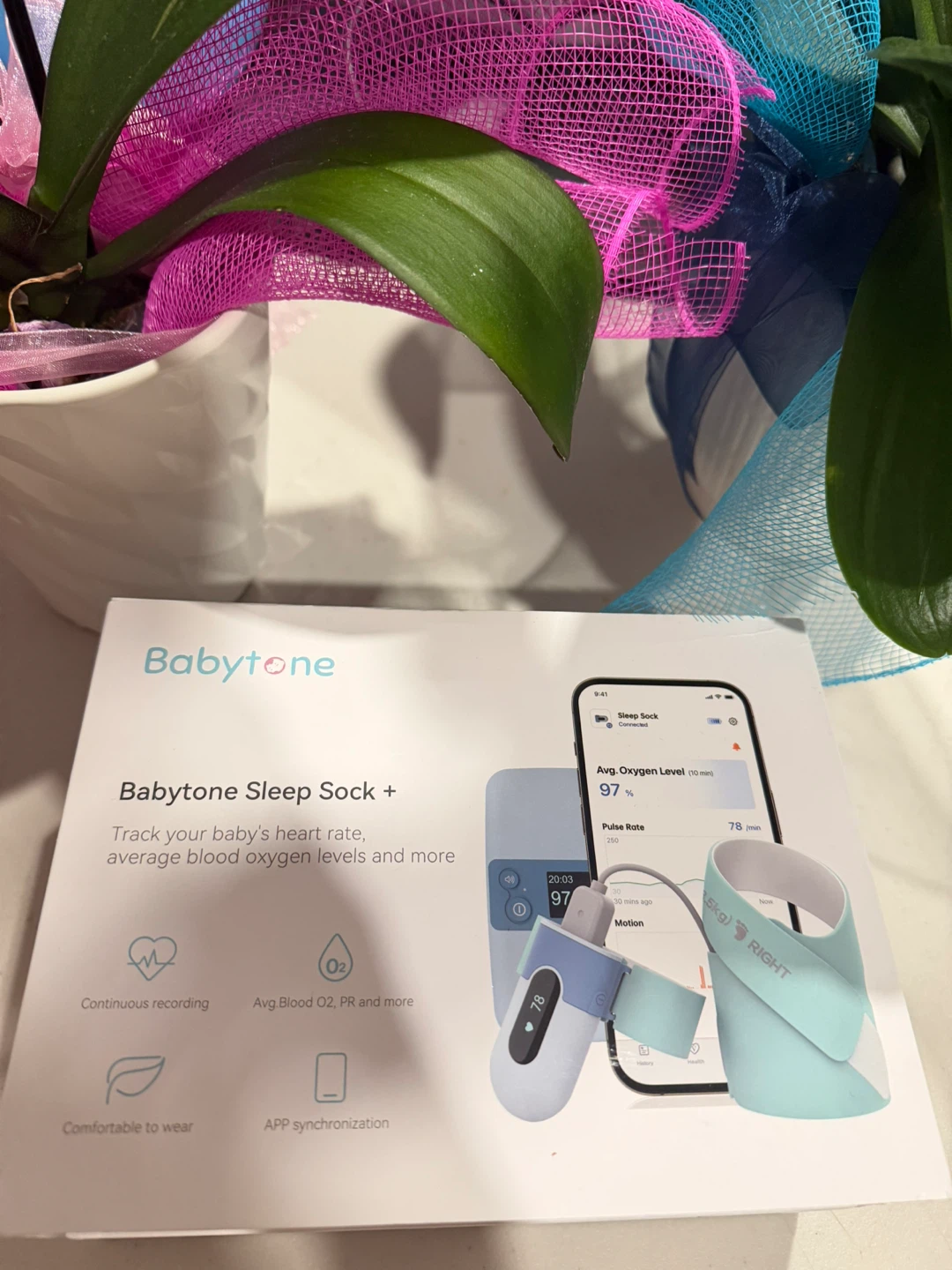 Babytone Sleep Sock + Smart Wireless Station