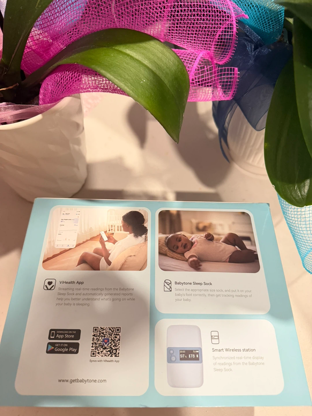 Babytone Sleep Sock + Smart Wireless Station - photo 2