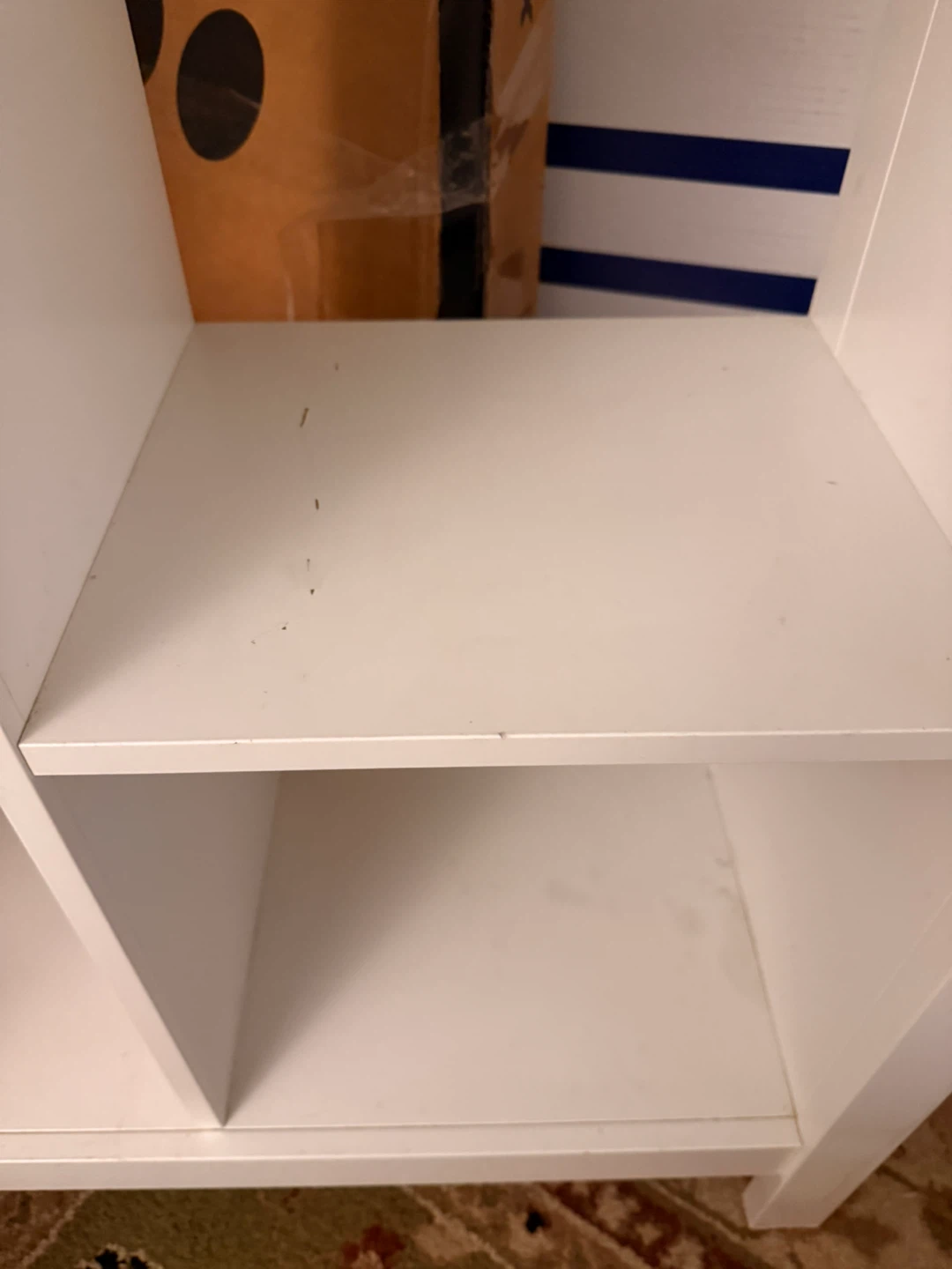 White Cube Storage Shelf - photo 5