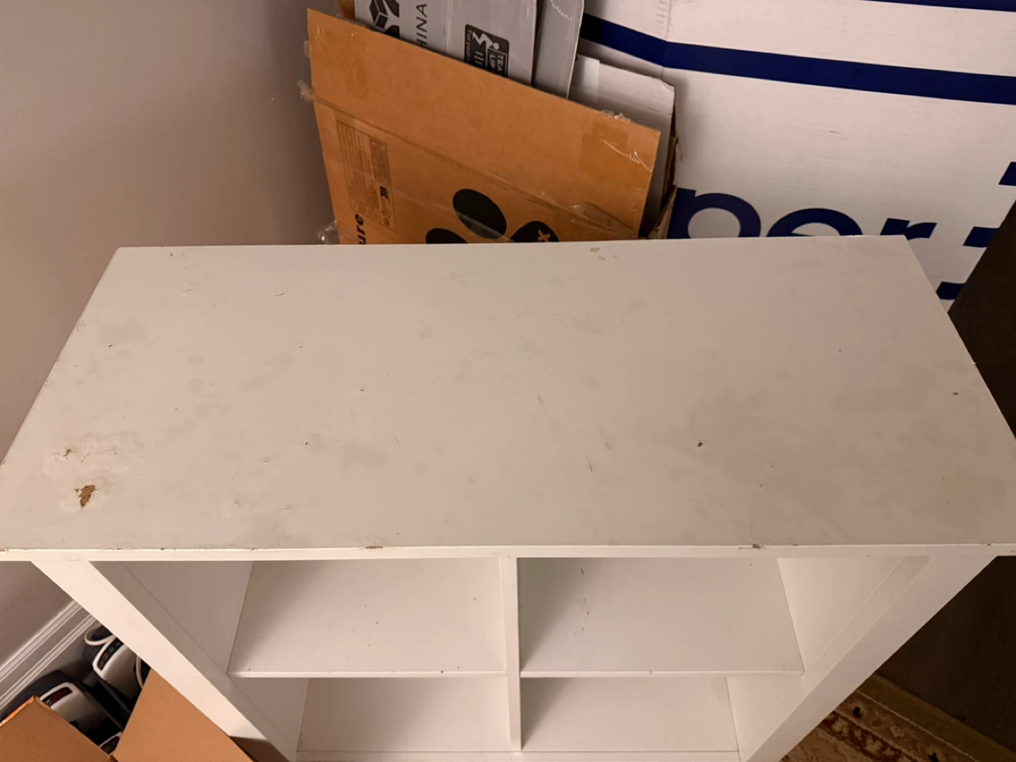 White Cube Storage Shelf - photo 3