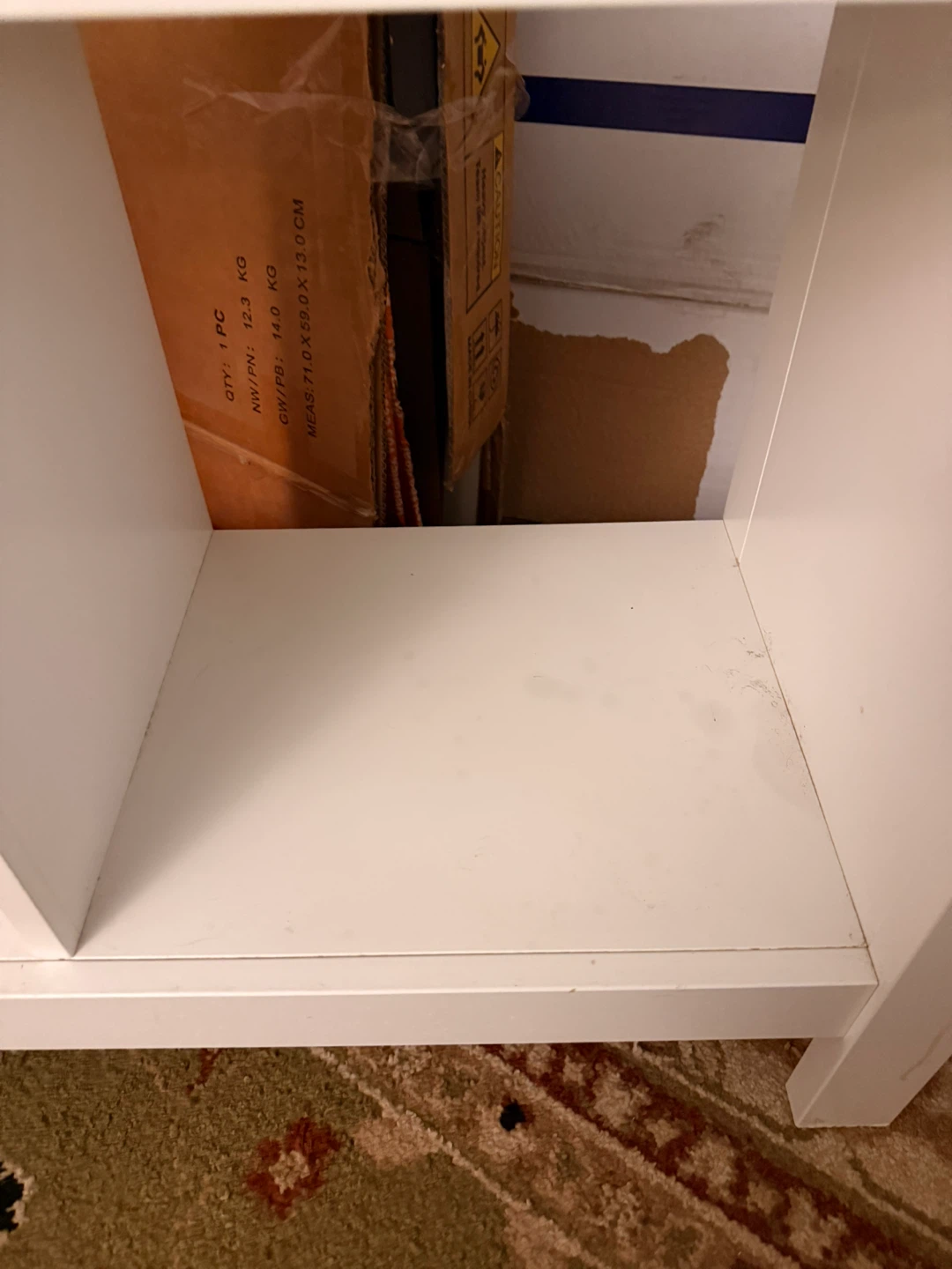 White Cube Storage Shelf - photo 4
