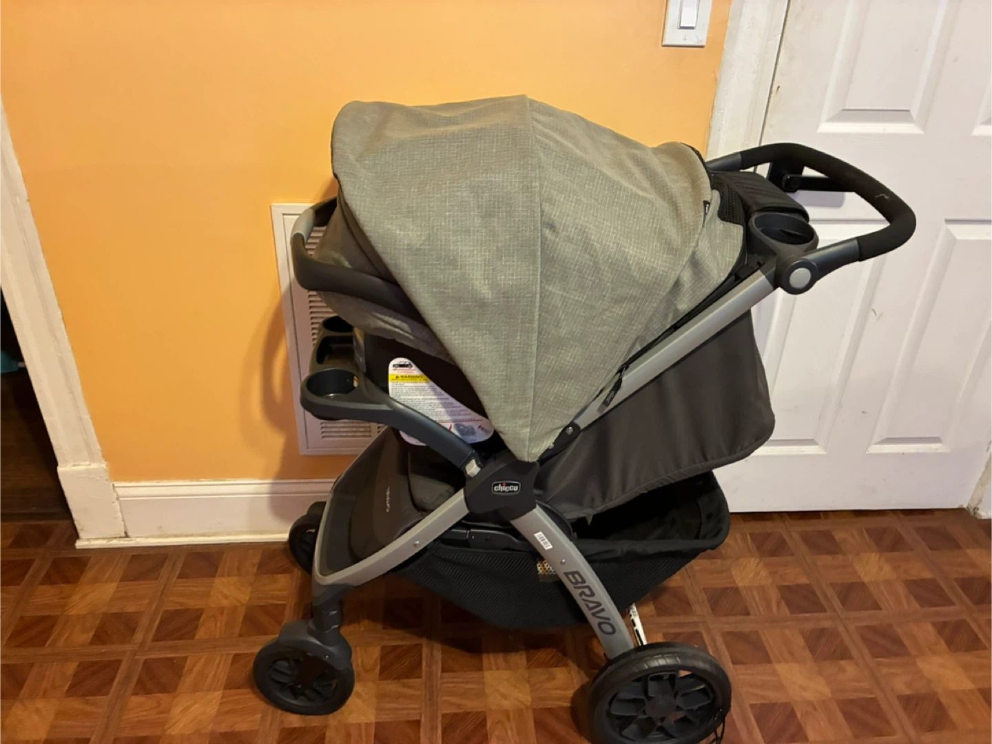 Chicco Bravo Stroller with KeyFit Infant Car Seat