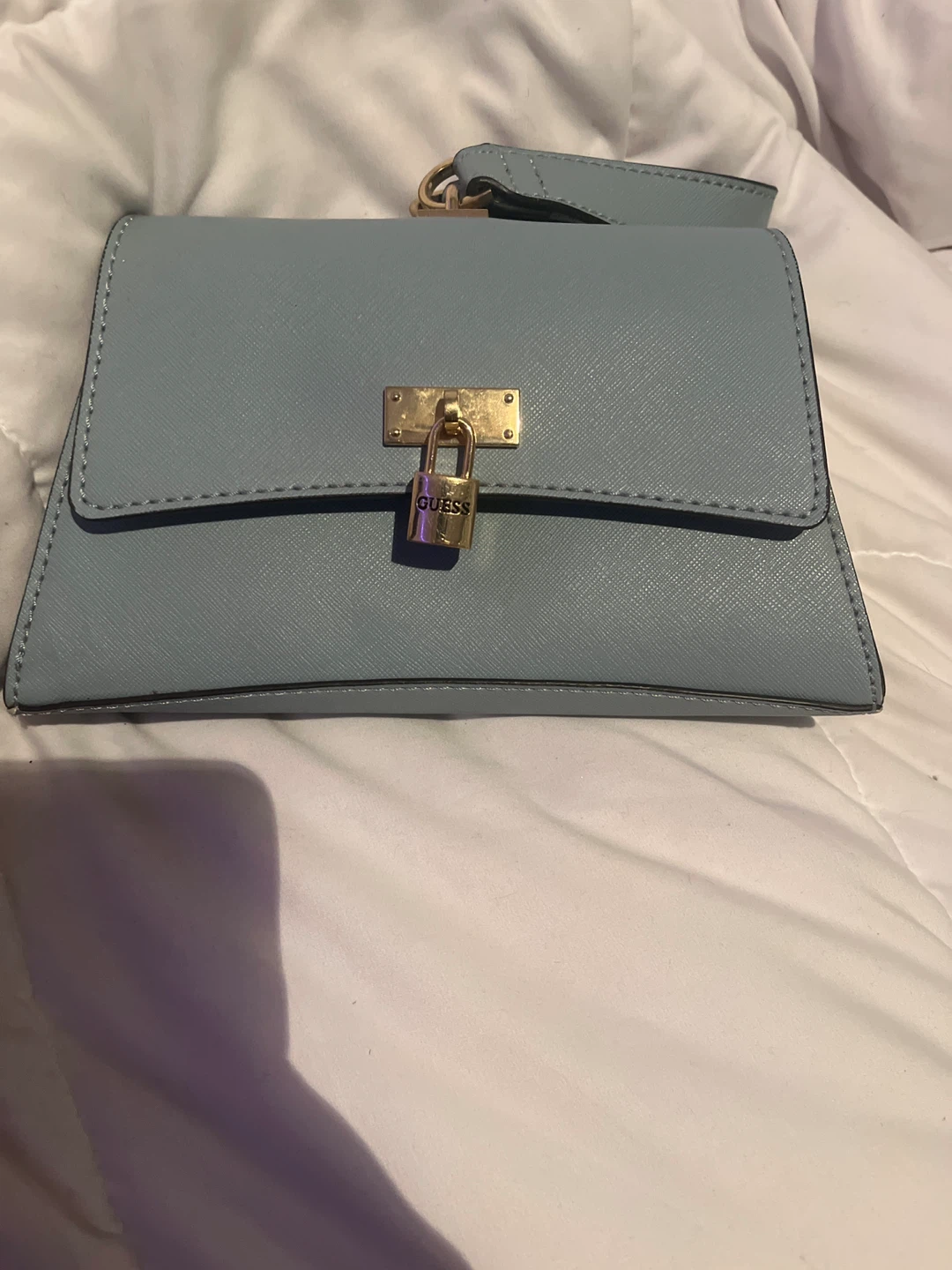 Guess blue handbag