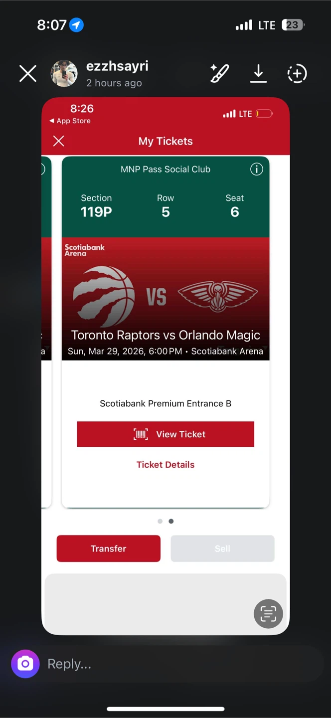 Toronto Raptors vs Orlando Magic Tickets - photo 2