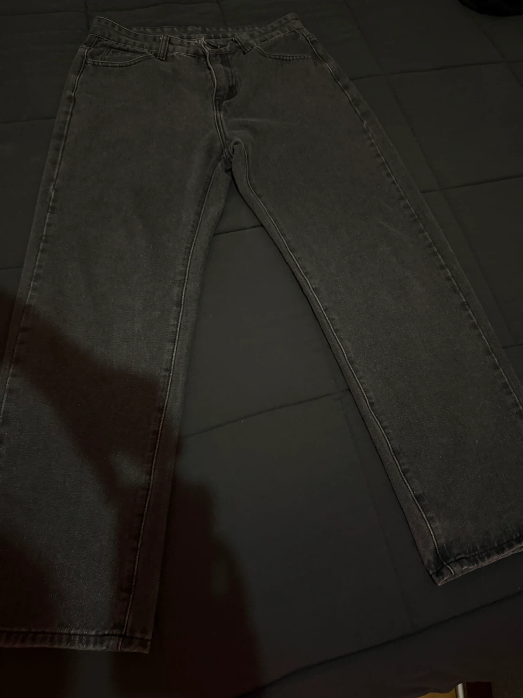 Dark Wash Denim Jeans - photo 2