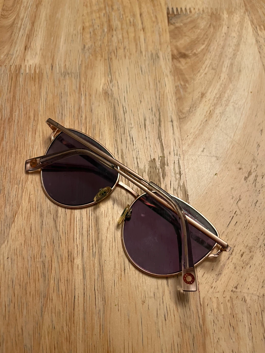 Gold Tone Aviator Sunglasses - photo 2
