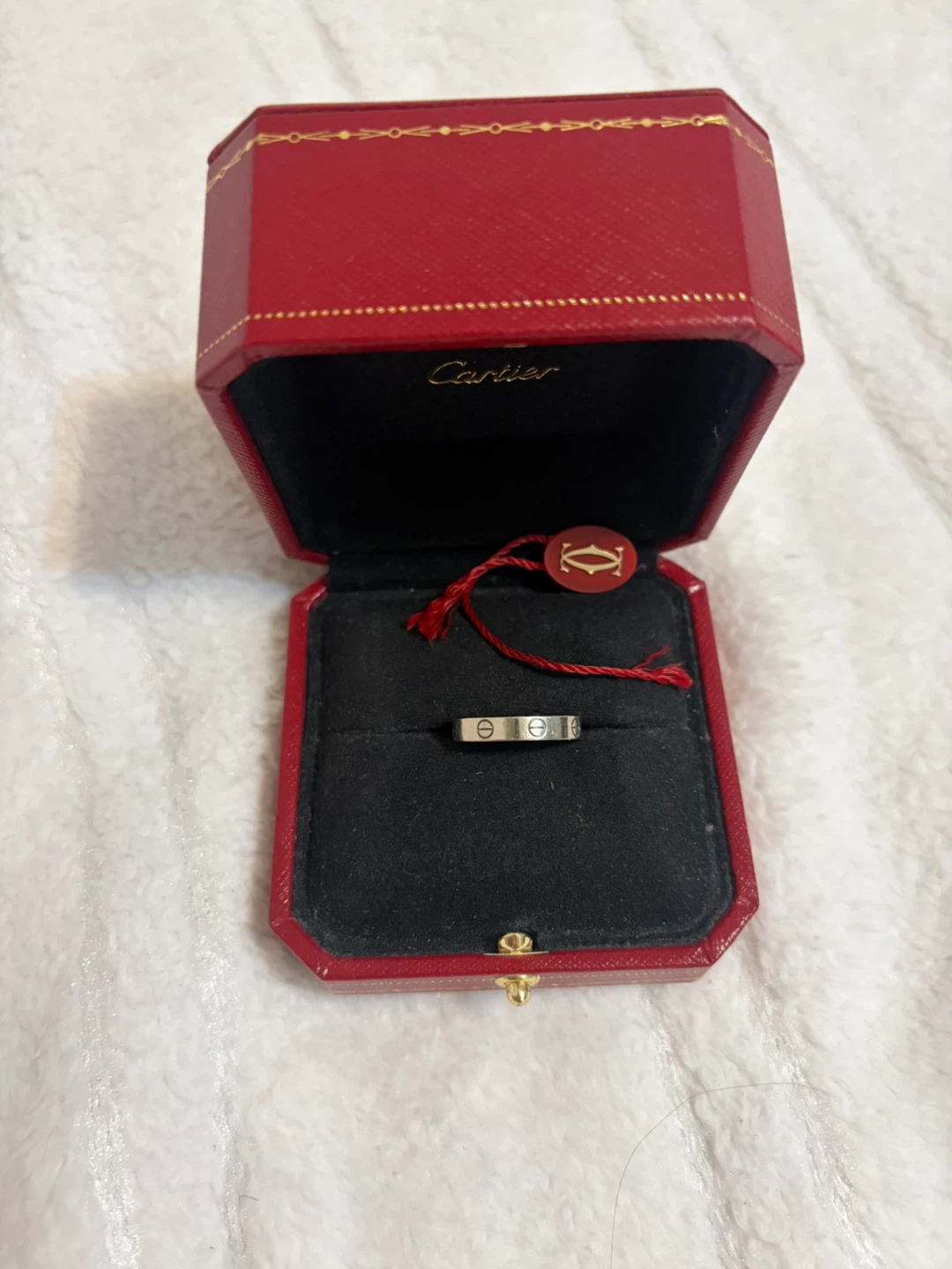 Cartier Love wedding band  in Box size 57