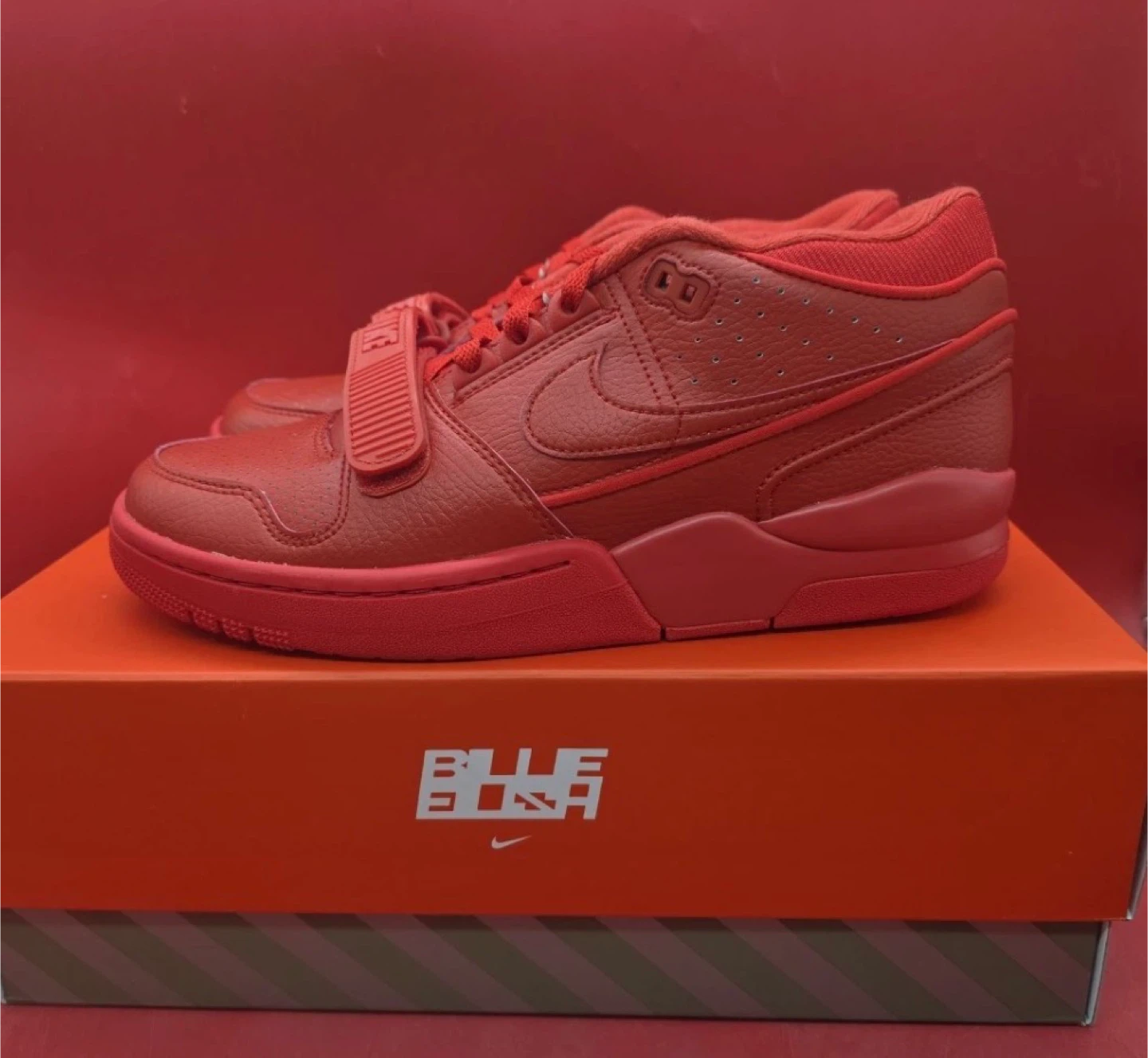 Nike Air Force 1 Low "Red" Shoes with Box - photo 2