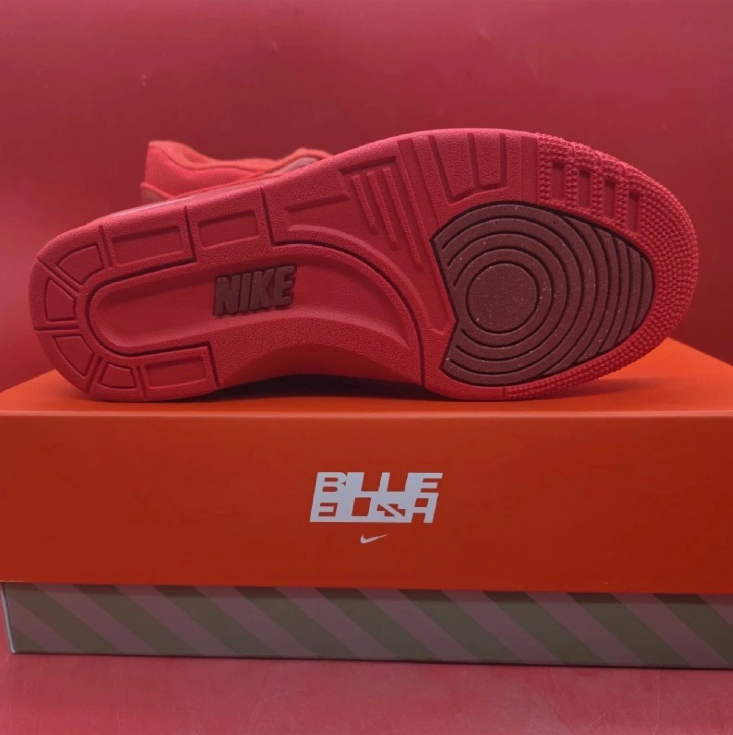 Nike Air Force 1 Low "Red" Shoes with Box - photo 4