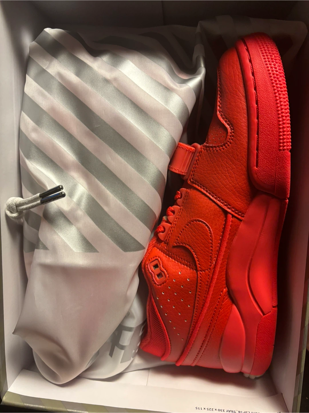 Nike Air Force 1 Low "Red" Shoes with Box - photo 5