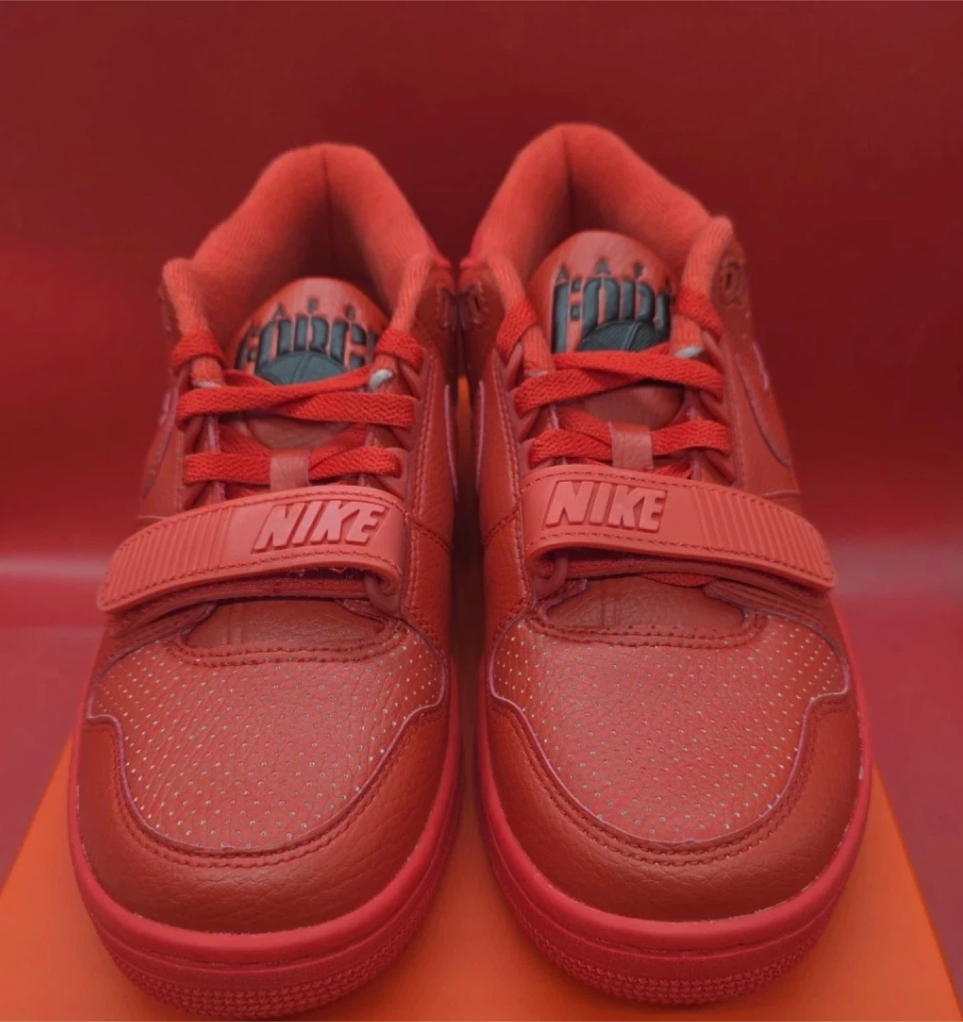 Nike Air Force 1 Low "Red" Shoes with Box - photo 3