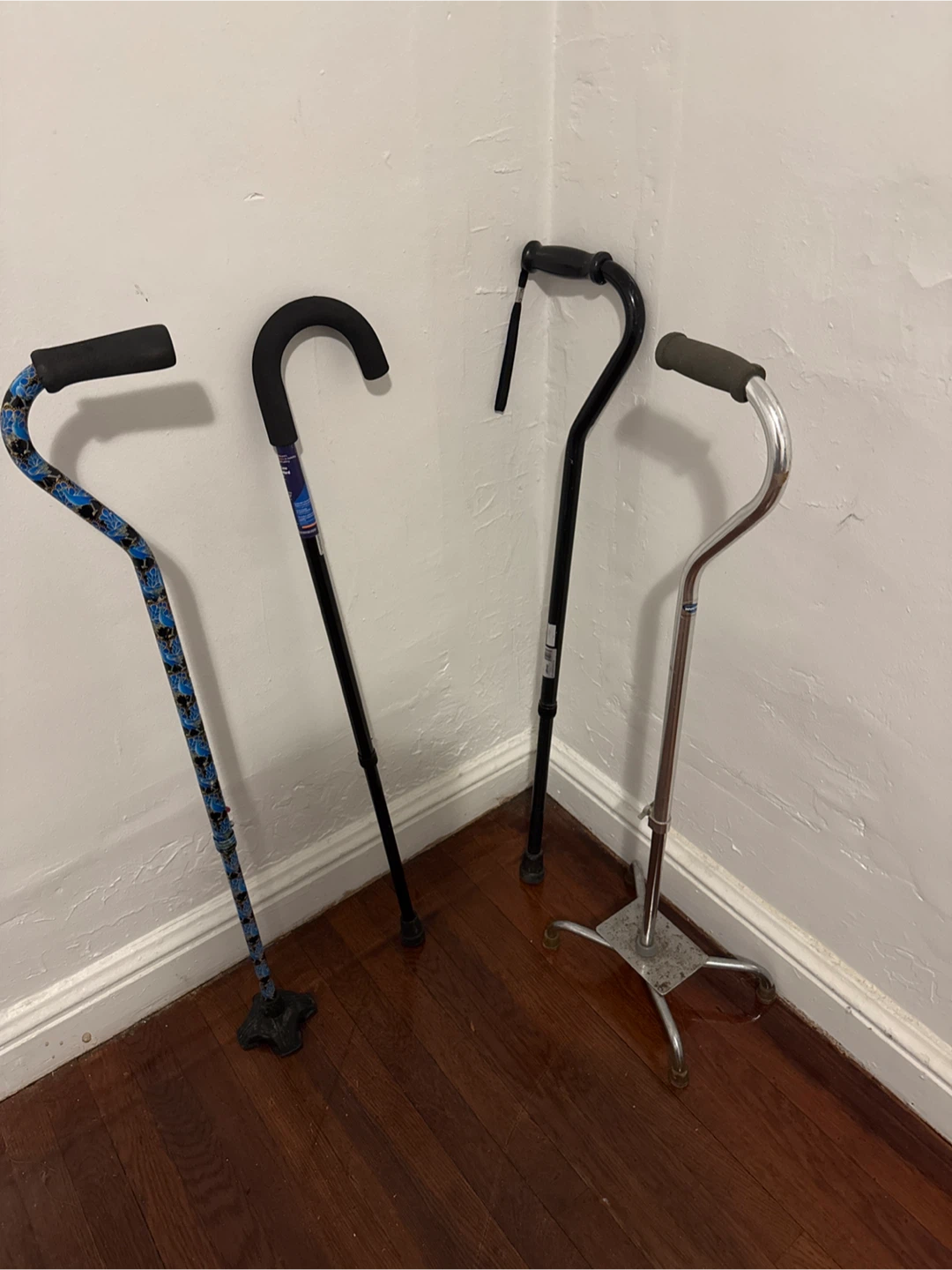 Set of 4 Walking Canes