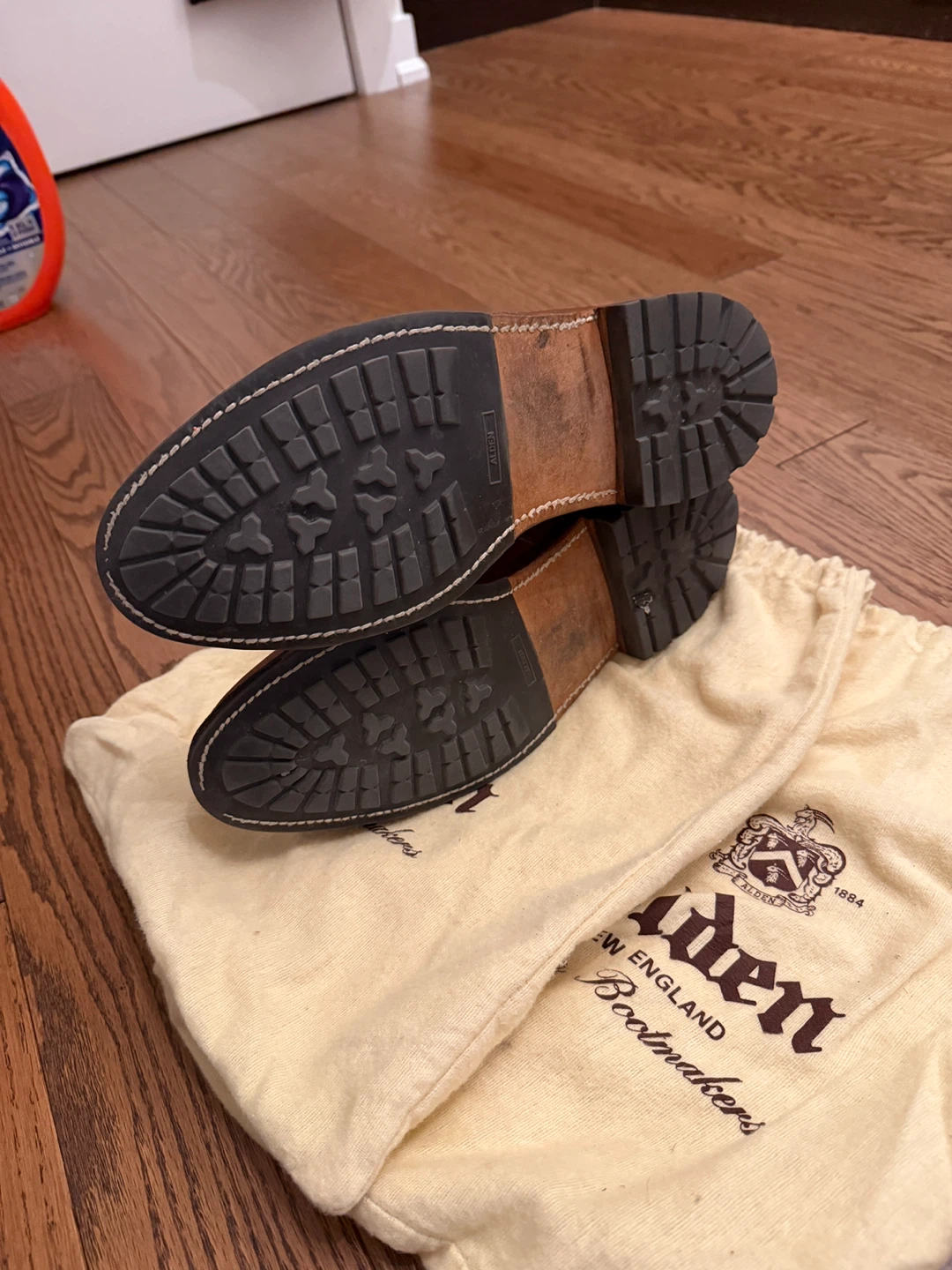 Alden Brown Leather Custom Bootmaker Boots - photo 3