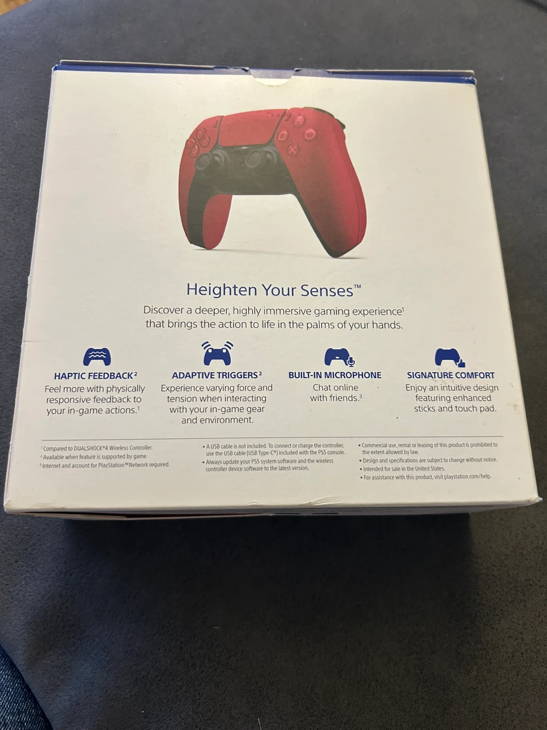 Sony PlayStation 5 DualSense Wireless Controller - Red - photo 5