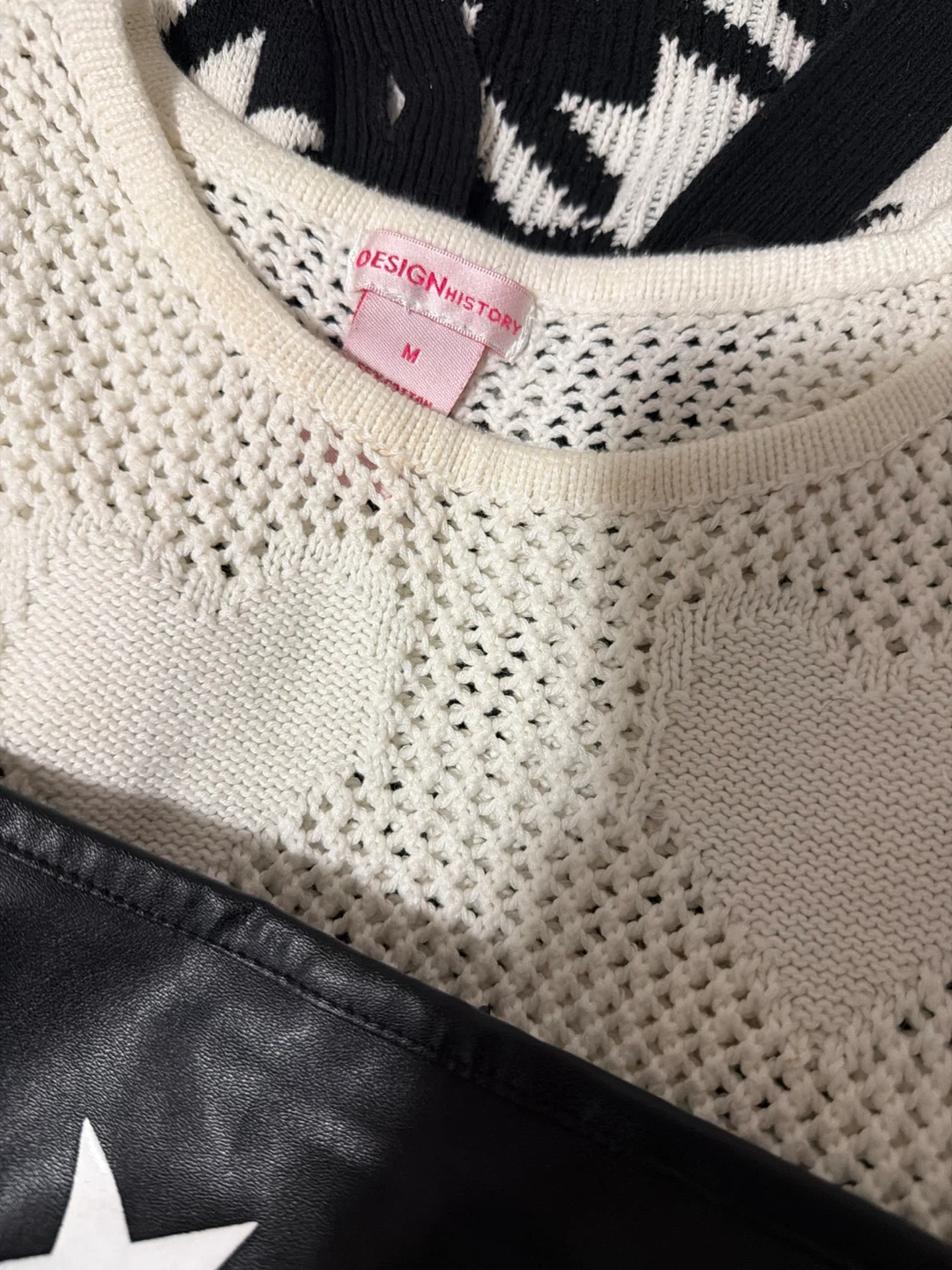 SHEIN skirt, White Heart Sweater & H&M Cardigan - photo 5