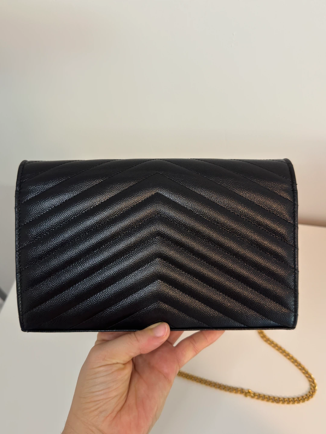 Saint Laurent Wallet on Chain - photo 3