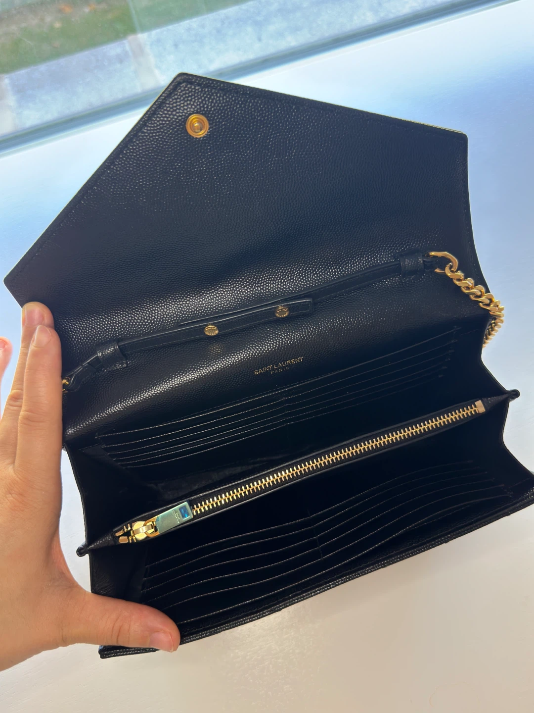 Saint Laurent Wallet on Chain - photo 5