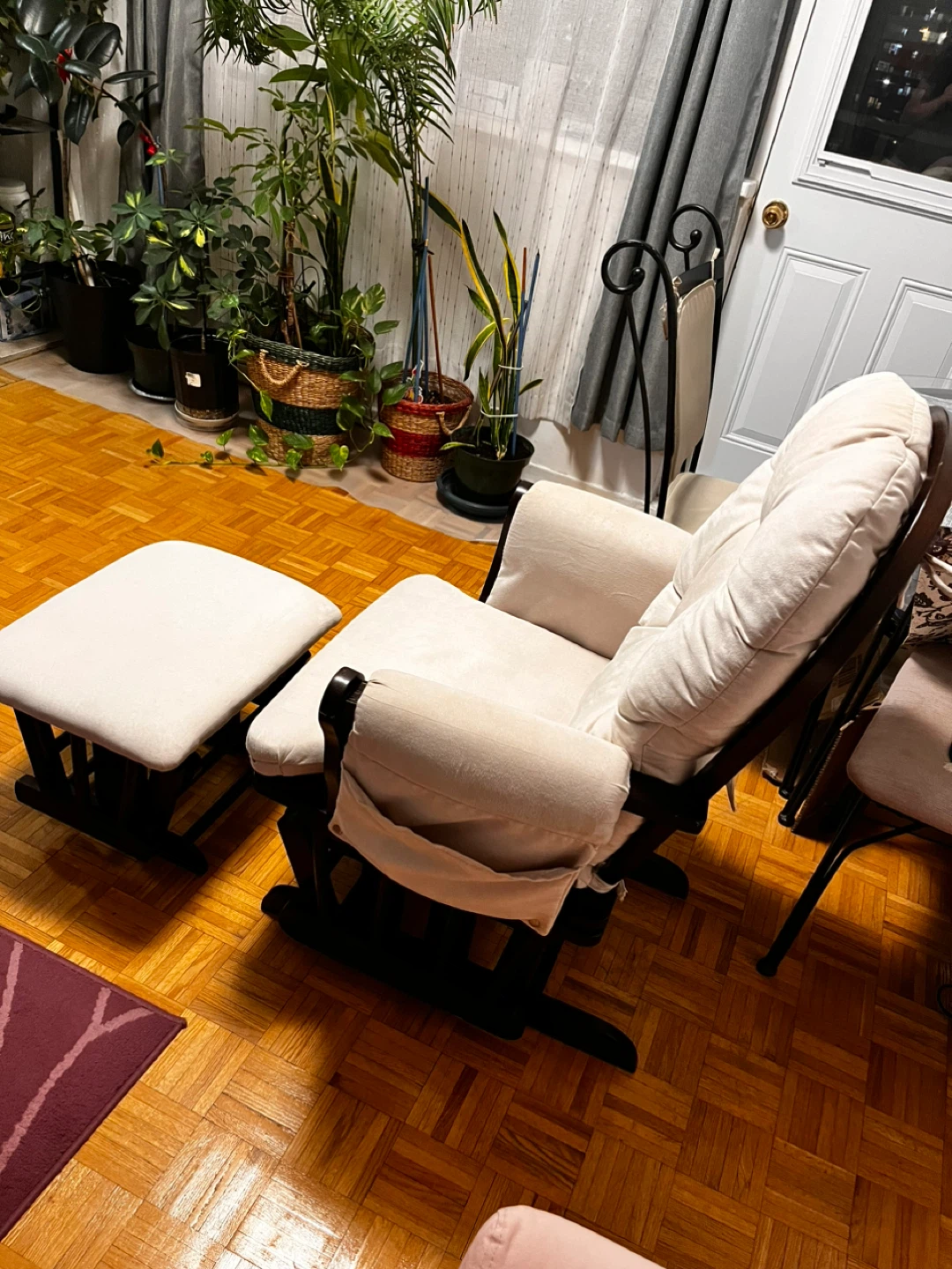 Glider Chair and Ottoman Set - photo 2