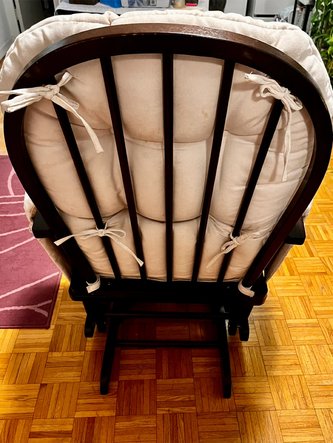 Glider Chair and Ottoman Set - photo 4