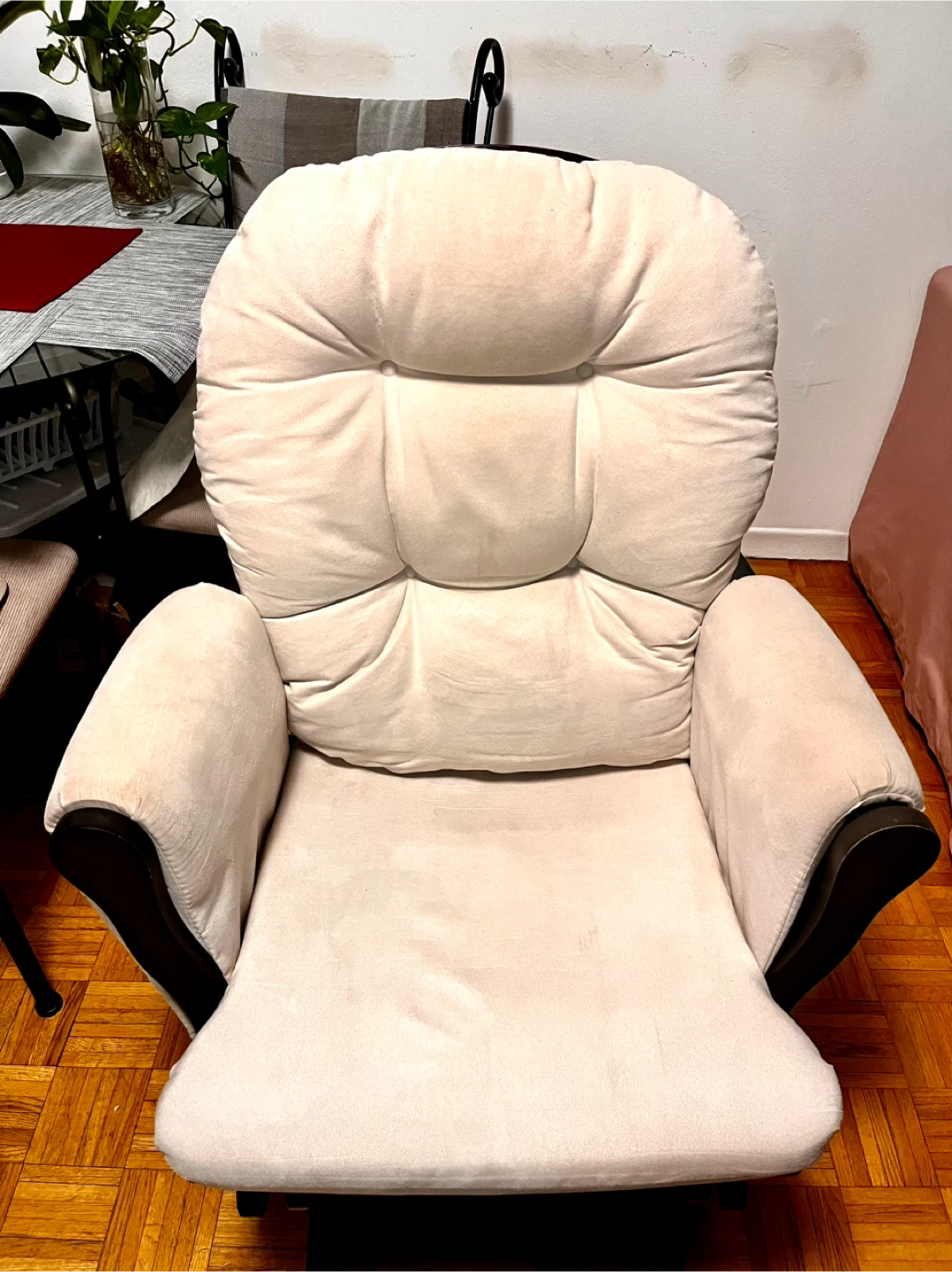 Glider Chair and Ottoman Set - photo 5