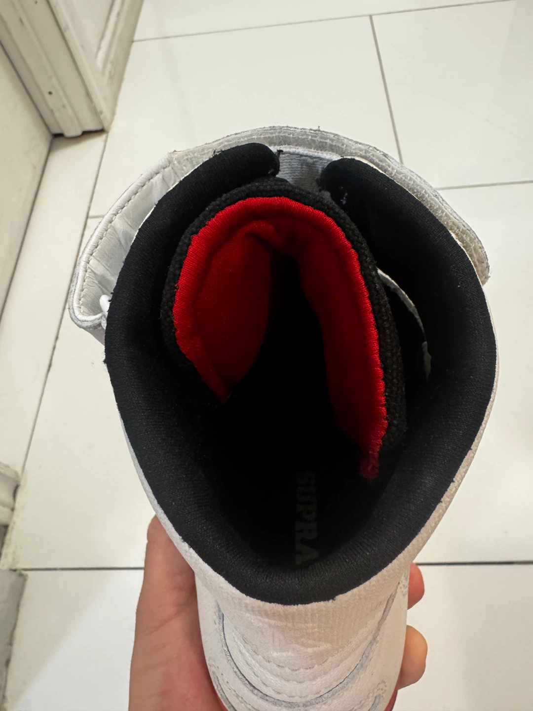 Supra High-Top Sneakers with Velcro Straps - photo 3