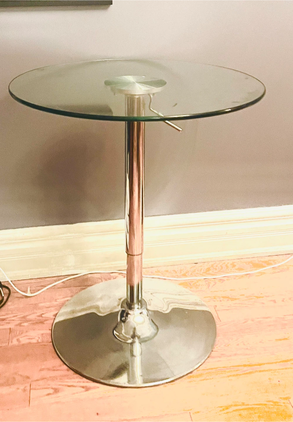 Glass Top Bar Table - photo 5