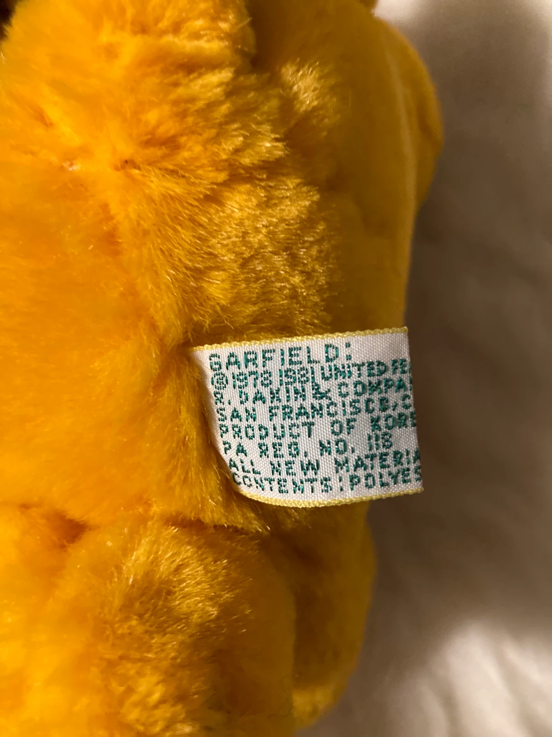 Garfield "I Hate Mondays" Plush Toy - photo 2