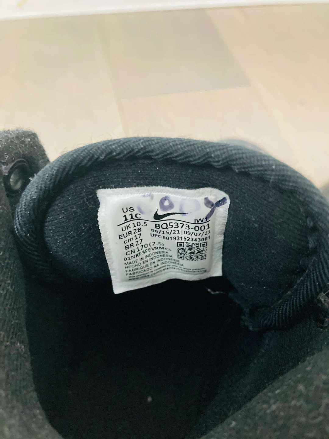 Nike Black High-Top Sneakers - photo 5