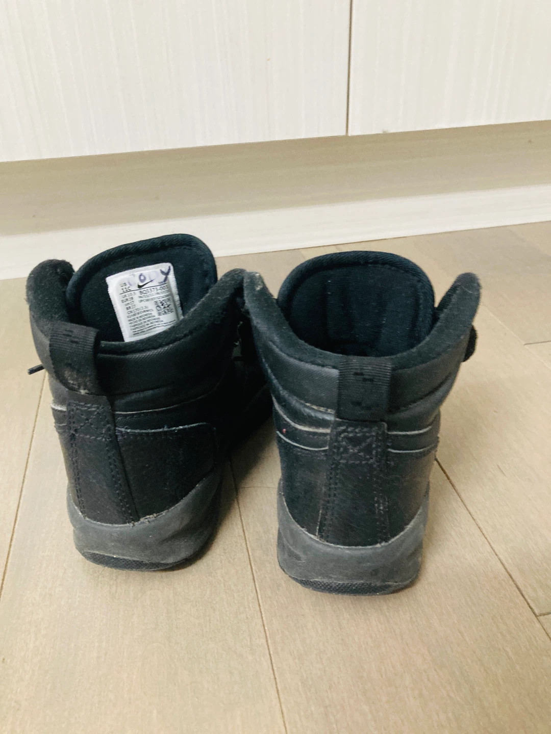 Nike Black High-Top Sneakers - photo 4
