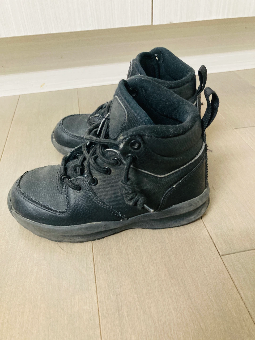 Nike Black High-Top Sneakers - photo 2