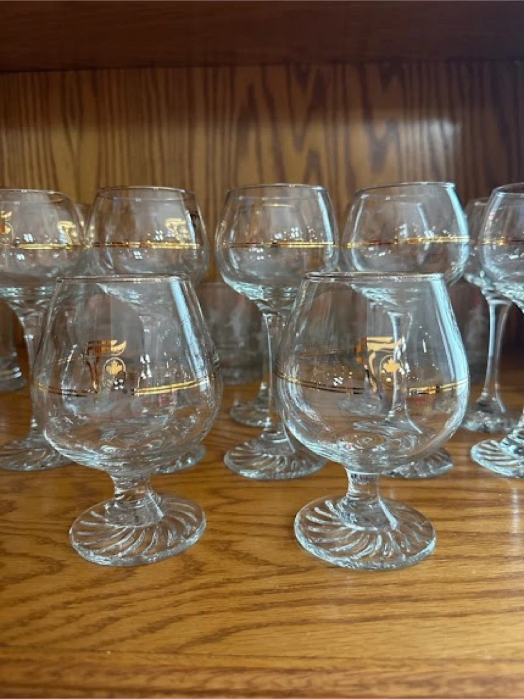 Huge Vintage 1988 Calgary Olympics Glassware Set – 22K Gold - photo 2