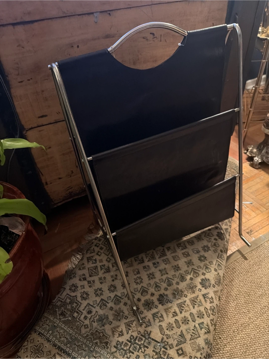 Vintage Bauhaus Magazine Rack
